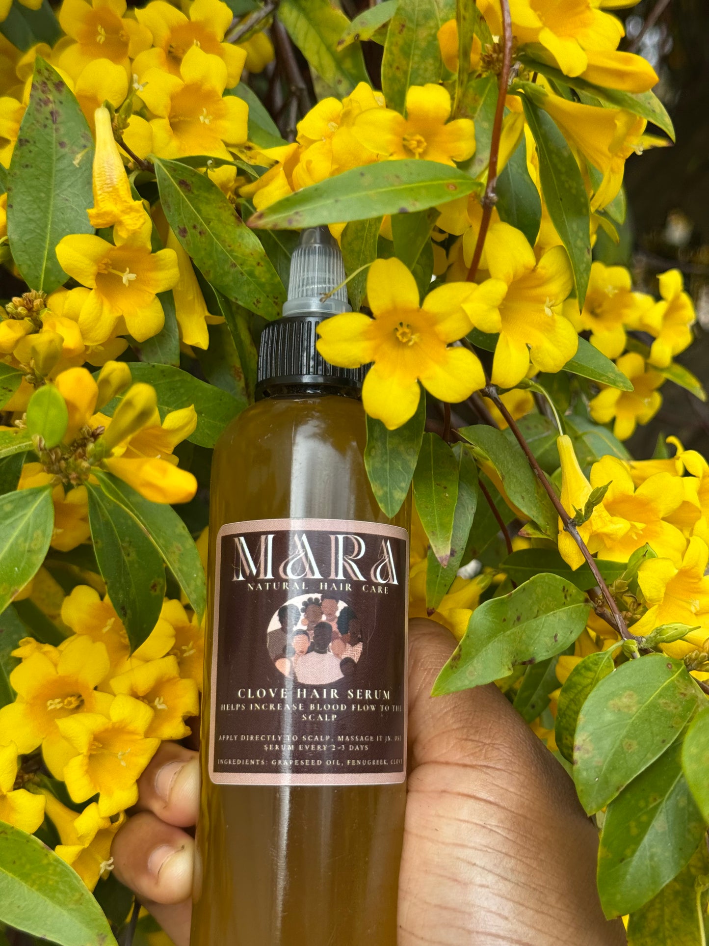Ginger and Clove Hair Growth Oil (4oz) GREAT FOR LOCS & Braids