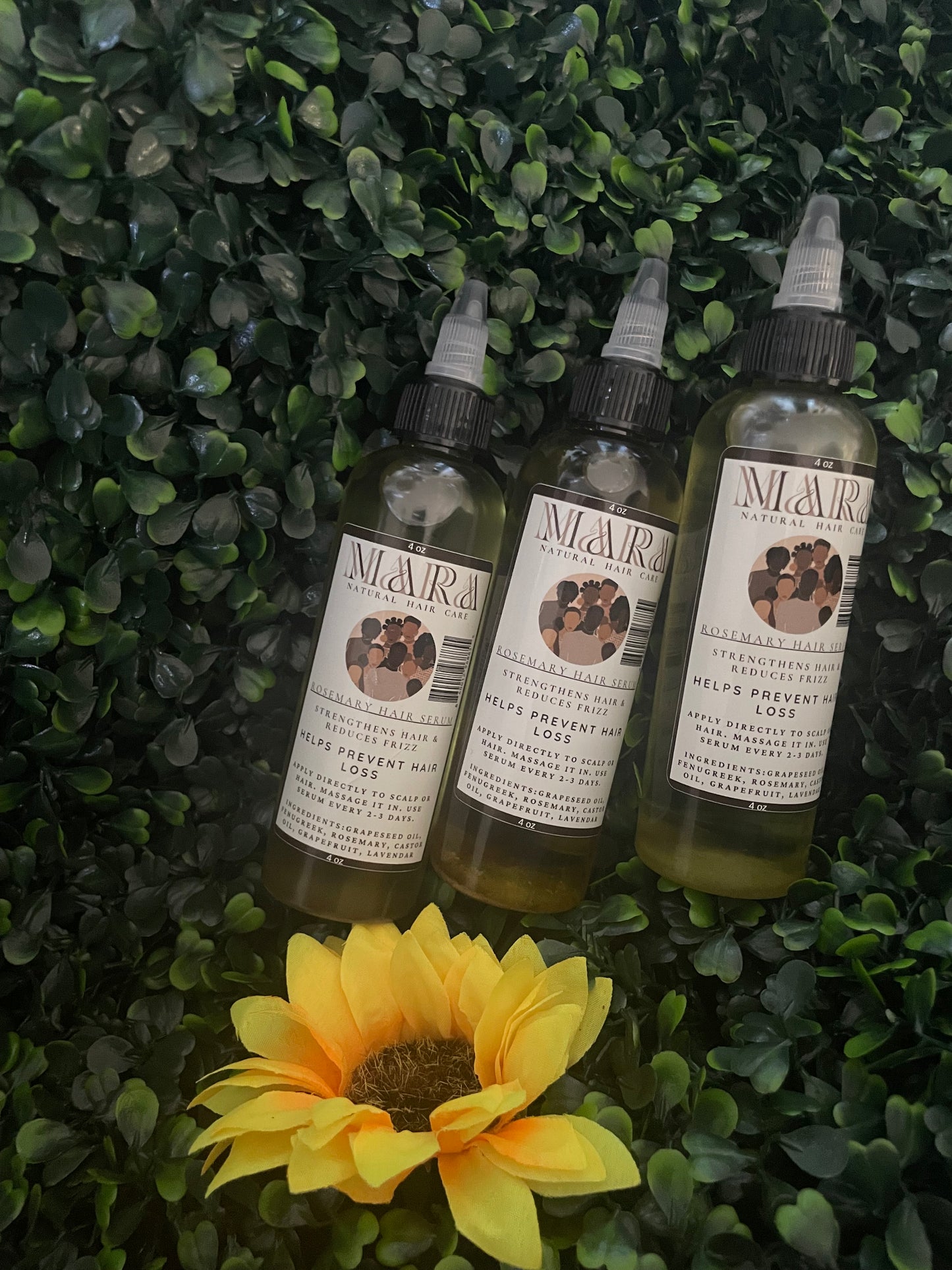 Rosemary Castor Hair Growth Oil (4 oz)