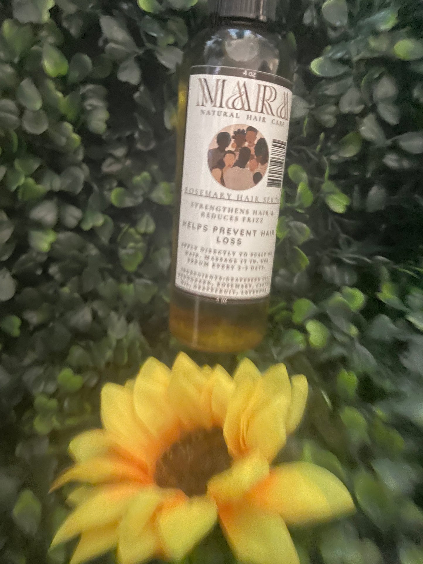 Rosemary Castor Hair Growth Oil (4 oz)
