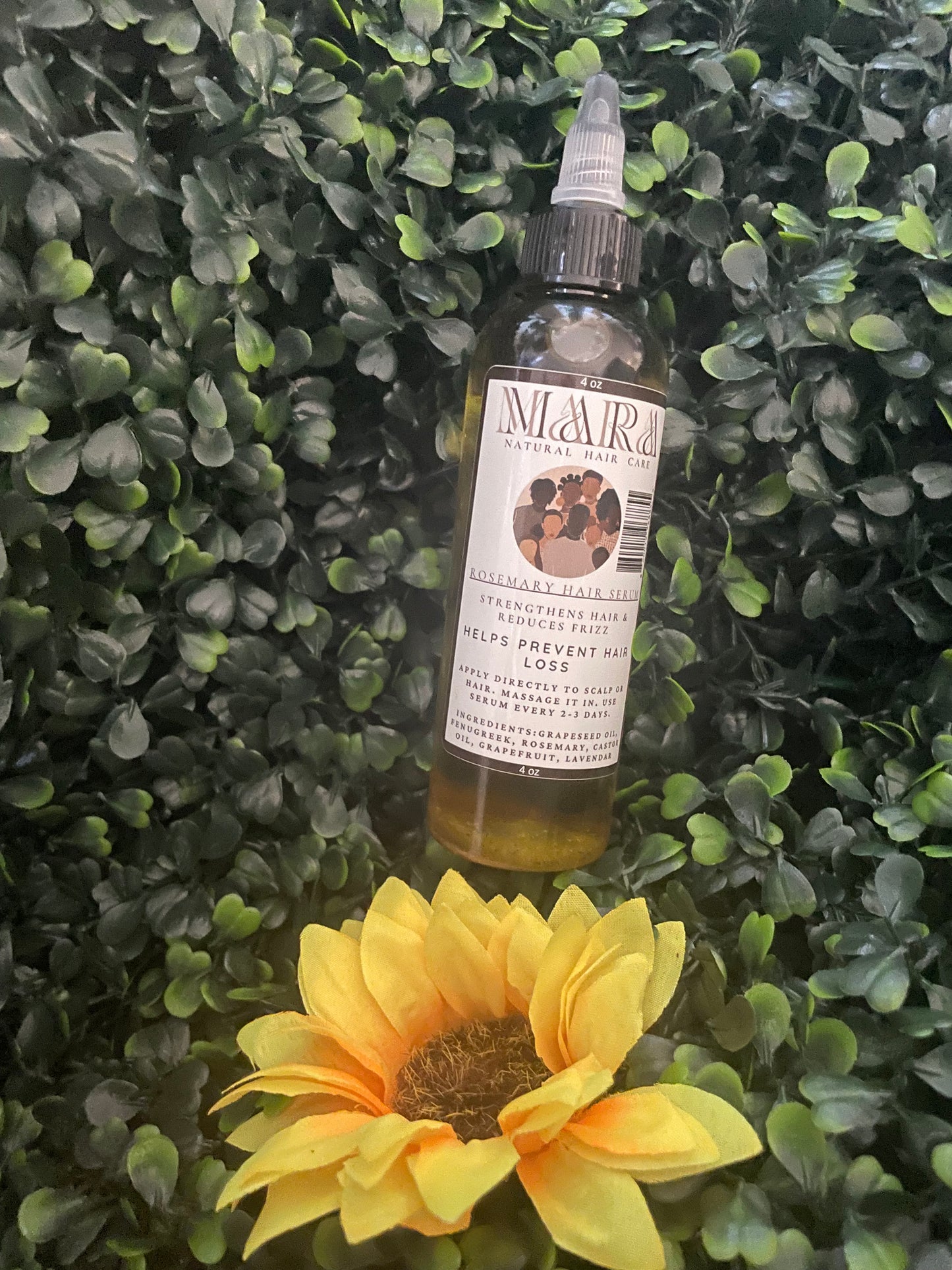 Rosemary Castor Hair Growth Oil (4 oz)
